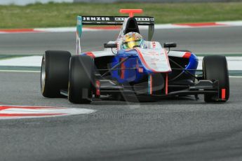 World © Octane Photographic Ltd. GP3 Qualifying - Saturday 11th May 2013 Dallara GP3/13 - Circuit de Catalunya. Jenzer Motorsport – Samin Gomez. Digital ref : 0669cb1d0379