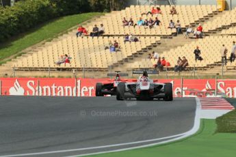 World © Octane Photographic Ltd. GP3 Qualifying - Saturday 11th May 2013 Dallara GP3/13 - Circuit de Catalunya. ART Grand Prix – Jack Harvey and Marussia Manor Racing – Dino Zamparelli. Digital ref : 0669cb1d0606