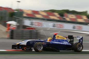 World © Octane Photographic Ltd. GP3 Qualifying - Saturday 11th May 2013 Dallara GP3/13 - Circuit de Catalunya. Carlin – Luis Sa Silva. Digital ref : 0669cb7d9033