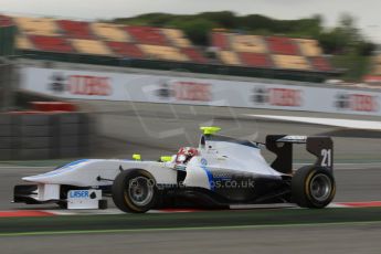 World © Octane Photographic Ltd. GP3 Qualifying - Saturday 11th May 2013 Dallara GP3/13 - Circuit de Catalunya. Bamboo Engineering – Melville McKee. Digital ref : 0669cb7d9037