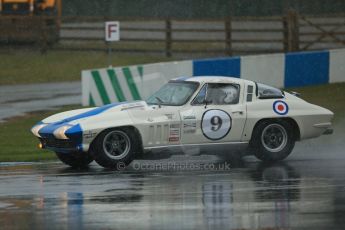 World © Octane Photographic Ltd. Donington Park 80th Anniversary Meeting (March 1933 – March 2013). HSCC Guards Trophy Car Championship supported by Dunlop Tyres. Craig Davies – Chevrolet Corvette. Digital Ref : 0600lw1d5965