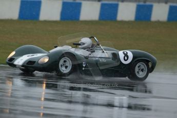 World © Octane Photographic Ltd. Donington Park 80th Anniversary Meeting (March 1933 – March 2013). HSCC Guards Trophy Car Championship supported by Dunlop Tyres. Gary Wright – Elva Mk8. Digital Ref : 0600lw1d5989