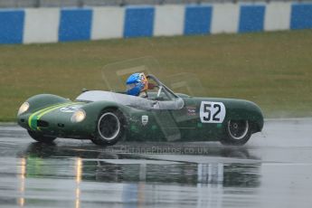 World © Octane Photographic Ltd. Donington Park 80th Anniversary Meeting (March 1933 – March 2013). HSCC Guards Trophy Car Championship supported by Dunlop Tyres. Neil Daws/George Daws – Merlyn 6A. Digital Ref : 0600lw1d6022