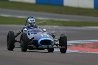 World © Octane Photographic Ltd. Donington Park 80th Anniversary Meeting (March 1933 – March 2013). HSCC/FJHRA Historic Formula Junior Championship – Race A Front Engine, morning practice and qualifying. Keith Roach – Gemini Mk2. Digital Ref : 0598lw1d5181