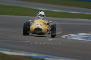 World © Octane Photographic Ltd. Donington Park 80th Anniversary Meeting (March 1933 – March 2013). HSCC/FJHRA Historic Formula Junior Championship – Race A Front Engine, morning practice and qualifying. Ashley Waller – Sadler FJ. Digital Ref : 0598lw1d5209