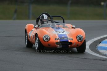 World © Octane Photographic Ltd. Donington Park 80th Anniversary Meeting (March 1933 – March 2013). HSCC Historic Road Sports Championship supported by Witchampton Garage (Inc. Class B2 Guards Trophy), morning practice and qualifying. Justin Murphy – Ginetta G4. Digital Ref : 0599lw1d5318