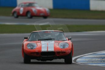 World © Octane Photographic Ltd. Donington Park 80th Anniversary Meeting (March 1933 – March 2013). HSCC Historic Road Sports Championship supported by Witchampton Garage (Inc. Class B2 Guards Trophy), morning practice and qualifying. Chris Keen – Marcos 160GT. Digital Ref : 0599lw1d5364