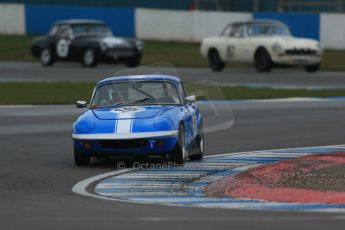 World © Octane Photographic Ltd. Donington Park 80th Anniversary Meeting (March 1933 – March 2013). HSCC Historic Road Sports Championship supported by Witchampton Garage (Inc. Class B2 Guards Trophy), morning practice and qualifying. Robert Rowe – Lotus Elan S3. Digital Ref : 0599lw1d5369