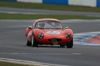 World © Octane Photographic Ltd. Donington Park 80th Anniversary Meeting (March 1933 – March 2013). HSCC Historic Road Sports Championship supported by Witchampton Garage (Inc. Class B2 Guards Trophy), morning practice and qualifying. Patrick Ward-Booth – Ginetta G4. Digital Ref : 0599lw1d5419