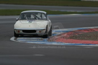 World © Octane Photographic Ltd. Donington Park 80th Anniversary Meeting (March 1933 – March 2013), morning practice and qualifying. HSCC Historic Road Sports Championship supported by Witchampton Garage (Inc. Class B2 Guards Trophy). Peter Shaw – Lotus Elan S1. Digital Ref :