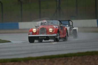 World © Octane Photographic Ltd. Donington Park 80th Anniversary Meeting (March 1933 – March 2013). HSCC 70s Road Sport Championship (Inc. Class B2 Guards Trophy). Philip Goddard – Morgan Plus 8. Digital Ref : 0590lw1d6187