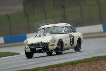 World © Octane Photographic Ltd. Donington Park 80th Anniversary Meeting (March 1933 – March 2013). HSCC 70s Road Sport Championship (Inc. Class B2 Guards Trophy). Steve Naish – MGB. Digital Ref : 0590lw1d6232