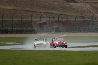 World © Octane Photographic Ltd. Donington Park 80th Anniversary Meeting (March 1933 – March 2013). HSCC 70s Road Sport Championship (Inc. Class B2 Guards Trophy). Philip Goddard – Morgan Plus 8 and David Beresford – MGB. Digital Ref : 0590lw1d6242