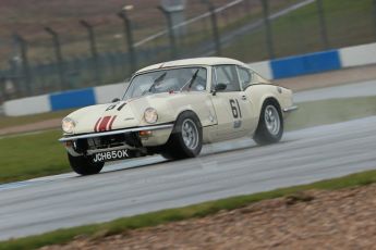 World © Octane Photographic Ltd. Donington Park 80th Anniversary Meeting (March 1933 – March 2013). HSCC 70s Road Sport Championship (Inc. Class B2 Guards Trophy). Luke Clake-Bagnall – Triumph GT6. Digital Ref : 0590lw1d6256