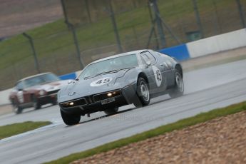 World © Octane Photographic Ltd. Donington Park 80th Anniversary Meeting (March 1933 – March 2013). HSCC 70s Road Sport Championship (Inc. Class B2 Guards Trophy). Graham Burgess – Maserati Bora. Digital Ref : 0590lw1d6277