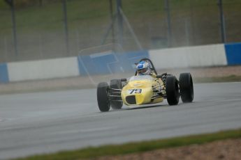 World © Octane Photographic Ltd. Donington Park 80th Anniversary Meeting (March 1933 – March 2013). HSCC Historic Formula Ford Championship in association with Avon Tyres. Josh West – Merlyn Mk20A. Digital Ref : 0591lw1d6322