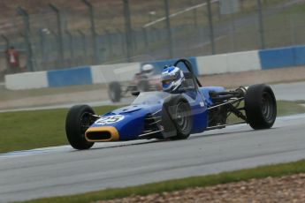 World © Octane Photographic Ltd. Donington Park 80th Anniversary Meeting (March 1933 – March 2013). HSCC Historic Formula Ford Championship in association with Avon Tyres. Philip Walker – Crossle 16F. Digital Ref : 0591lw1d6462