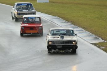World © Octane Photographic Ltd. Donington Park 80th Anniversary Meeting (March 1933 – March 2013). HSCC/HRSR ByBx Historic Touring Car Championship. Gary Wright – Ford Falcon, Adrian Oliver – Hillman Imp and Colin Kingsnorth – BMW 1800 Tisa. Digital Ref : 0592lw1d6607