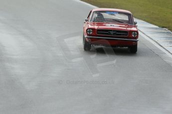 World © Octane Photographic Ltd. Donington Park 80th Anniversary Meeting (March 1933 – March 2013). HSCC/HRSR ByBx Historic Touring Car Championship. Warren Briggs – Ford Mustang. Digital Ref : 0592lw1d6701