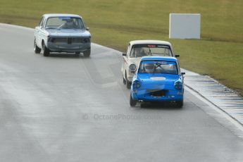World © Octane Photographic Ltd. Donington Park 80th Anniversary Meeting (March 1933 – March 2013). HSCC/HRSR ByBx Historic Touring Car Championship. Ford Anglia 105E. Digital Ref : 0592lw1d6706