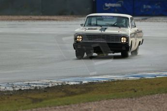 World © Octane Photographic Ltd. Donington Park 80th Anniversary Meeting (March 1933 – March 2013). HSCC/HRSR ByBx Historic Touring Car Championship. Gary Wright – Ford Falcon. Digital Ref : 0592lw1d6744