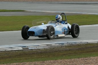 World © Octane Photographic Ltd. Donington Park 80th Anniversary Meeting (March 1933 – March 2013). HSCC/FJHRA Historic Formula Junior Championship – Race A Front Engine. Stuart Roach – Alexis Mk2. Digital Ref :