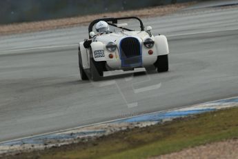 World © Octane Photographic Ltd. Donington Park 80th Anniversary Meeting (March 1933 – March 2013). HSCC Historic Road Sports Championship supported by Witchampton Garage (Inc. Class B2 Guards Trophy). Tim Pearce – Morgan Plus 8. Digital Ref : 0594lw1d6927