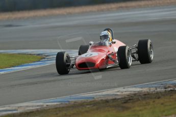 World © Octane Photographic Ltd. Donington Park 80th Anniversary Meeting (March 1933 – March 2013). HSCC Classic Racing Cars Championship, supported by the Cubicle Centre. Leif Bosson – Brabham BT28. Digital Ref : 0595lw1d7122
