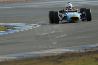 World © Octane Photographic Ltd. Donington Park 80th Anniversary Meeting (March 1933 – March 2013). HSCC Classic Racing Cars Championship, supported by the Cubicle Centre. Peter Hamilton – Tecno. Digital Ref : 0595lw1d7145