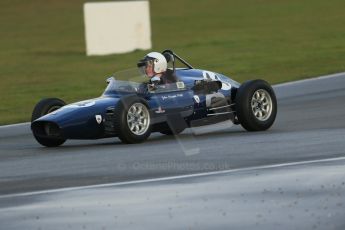 World © Octane Photographic Ltd. Donington Park 80th Anniversary Meeting (March 1933 – March 2013). HSCC/FJHRA Historic Formula Junior Championship – Race B, Rear Engine cars, Classes C-E. Andrew Robertson – Crossle 4F. Digital Ref : 0596lw1d7263