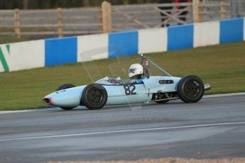 World © Octane Photographic Ltd. Donington Park 80th Anniversary Meeting (March 1933 – March 2013). HSCC/FJHRA Historic Formula Junior Championship – Race B, Rear Engine cars, Classes C-E. Andrew Garside – Lotus 20/22. Digital Ref : 0596lw1d7270