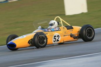 World © Octane Photographic Ltd. Donington Park 80th Anniversary Meeting (March 1933 – March 2013). HSCC/FJHRA Historic Formula Junior Championship – Race B, Rear Engine cars, Classes C-E. James Claridge Lola Mk5A. Digital Ref : 0596lw1d7344