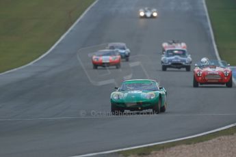 World © Octane Photographic Ltd. Donington Park 80th Anniversary Meeting (March 1933 – March 2013). HSCC Guards Trophy Car Championship supported by Dunlop Tyres. Andrew Smith/Tom Smith – Marcos 1800GT. Digital Ref : 0597lw1d7527