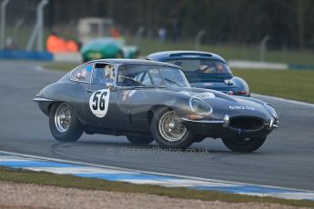 World © Octane Photographic Ltd. Donington Park 80th Anniversary Meeting (March 1933 – March 2013). HSCC Guards Trophy Car Championship supported by Dunlop Tyres. Peter Lanfranchi – Jaguar E-Type. Digital Ref : 0597lw1d7540