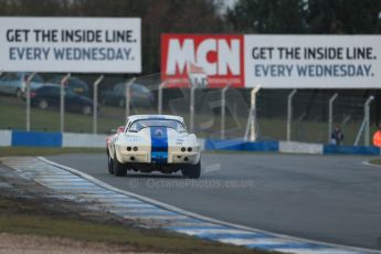World © Octane Photographic Ltd. Donington Park 80th Anniversary Meeting (March 1933 – March 2013). HSCC Guards Trophy Car Championship supported by Dunlop Tyres. Craig Davies – Chevrolet Corvette. Digital Ref : 0597lw1d7565