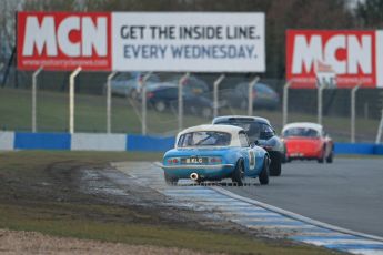 World © Octane Photographic Ltd. Donington Park 80th Anniversary Meeting (March 1933 – March 2013). HSCC Guards Trophy Car Championship supported by Dunlop Tyres. Mark Halstead/Stuart McPherson – Lotus Elan S1. Digital Ref : 0597lw1d7572