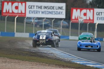 World © Octane Photographic Ltd. Donington Park 80th Anniversary Meeting (March 1933 – March 2013). HSCC Guards Trophy Car Championship supported by Dunlop Tyres. Colin McKay – Jaguar E-Type. Digital Ref : 0597lw1d7596
