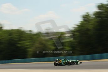 World © Octane Photographic Ltd. F1 Hungarian GP - Hungaroring. Friday 26th July 2013. F1 Practice 2. Marussia F1 Team MR02 - Jules Bianchi. Digital Ref : 0760lw1d0594