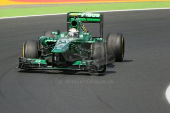 World © Octane Photographic Ltd. F1 Hungarian GP - Hungaroring. Friday 26th July 2013. F1 Practice 2. Caterham F1 Team CT03 - Giedo van der Garde. Digital Ref : 0760lw1d2028