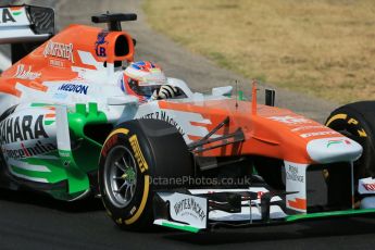 World © Octane Photographic Ltd. F1 Hungarian GP - Hungaroring. Thursday  25th July 2013. F1 Practice 2. Sahara Force India VJM06 - Paul di Resta. Digital Ref : 0760lw1d2104