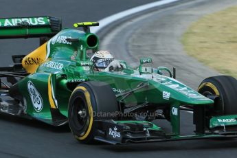 World © Octane Photographic Ltd. F1 Hungarian GP - Hungaroring. Friday 26th July 2013. F1 Practice 2. Caterham F1 Team CT03 - Giedo van der Garde. Digital Ref : 0760lw1d2157