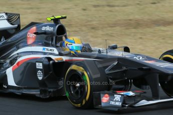 World © Octane Photographic Ltd. F1 Hungarian GP - Hungaroring. Friday 26th July 2013. F1 Practice 2. Sauber C32 - Esteban Gutierrez. Digital Ref : 0760lw1d2170