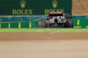 World © Octane Photographic Ltd. F1 Hungarian GP - Hungaroring. Saturday 27th July 2013. F1 Qualifying. Scuderia Toro Rosso STR 8 - Daniel Ricciardo. Digital Ref : 0764lw1d4017