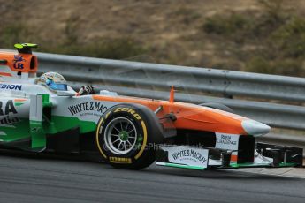 World © Octane Photographic Ltd. F1 Hungarian GP - Hungaroring. Saturday 27th July 2013. F1 Qualifying. Sahara Force India VJM06 - Adrian Sutil. Digital Ref : 0764lw1d4278