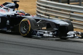 World © Octane Photographic Ltd. F1 Hungarian GP - Hungaroring. Saturday 27th July 2013. F1 Qualifying. Williams FW35 - Pastor Maldonado. Digital Ref : 0764lw1d4284