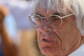 World © Octane Photographic Ltd. F1 Hungarian GP - Hungaroring, Saturday 27th July 2013 - Paddock. Bernie Ecclestone. Digital Ref : 0762lw1d0737