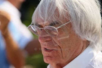 World © Octane Photographic Ltd. F1 Hungarian GP - Hungaroring, Saturday 27th July 2013 - Paddock. Bernie Ecclestone. Digital Ref : 0762lw1d0740