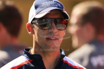 World © Octane Photographic Ltd. F1 Hungarian GP - Hungaroring, Saturday 27th July 2013 - Paddock. Williams - Pastor Maldonado. Digital Ref : 0762lw1d2931