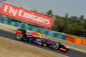 World © Octane Photographic Ltd. F1 Hungarian GP - Hungaroring, Saturday 27th July 2013 - Practice 3. Infiniti Red Bull Racing RB9 - Mark Webber. Digital Ref : 0763lw1d0773