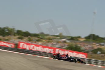 World © Octane Photographic Ltd. F1 Hungarian GP - Hungaroring, Saturday 27th July 2013 - Practice 3. Scuderia Toro Rosso STR8 - Jean-Eric Vergne. Digital Ref : 0763lw1d1014